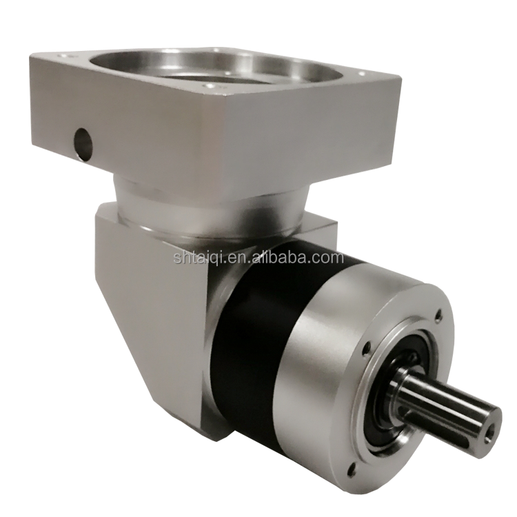 High Precision TQG Speed Right Angle Planetary Gearbox 90 Degree Series 10:1 Ratio Speed Reducers for CNC Machinery