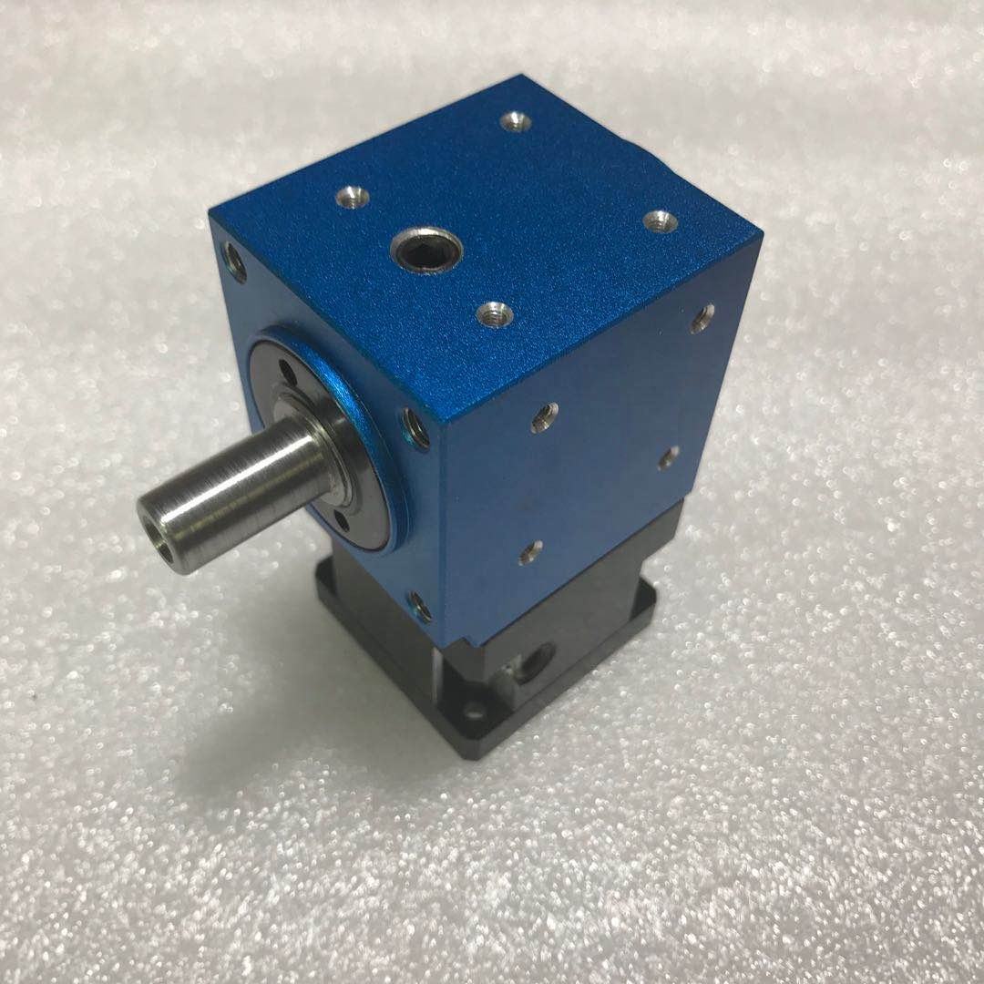 ZR90 High Precision Right Angle 90 Degree Speed Ratio Planetary Gearbox 2/6/8/10/14/20 Speeds Space Saving Drive Reducer