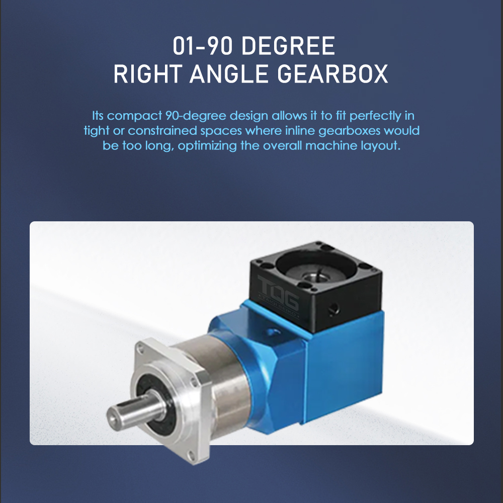 Maintenance-free Planetary Gearbox Reducer Right Angle Gearbox Hollow Shaft Stainless Steel ISO/CE Certified for Servo Motor