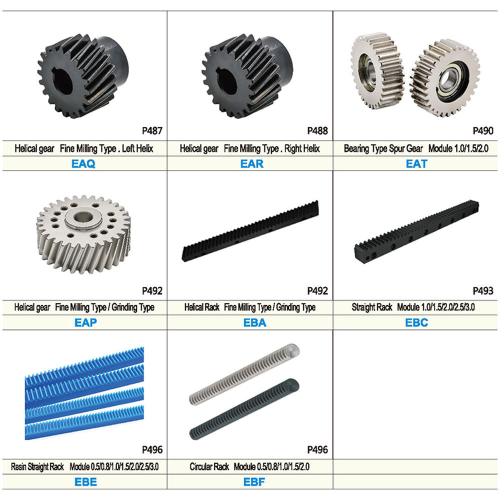 Stainless Steel Rack and Pinion for Packaging Equipment