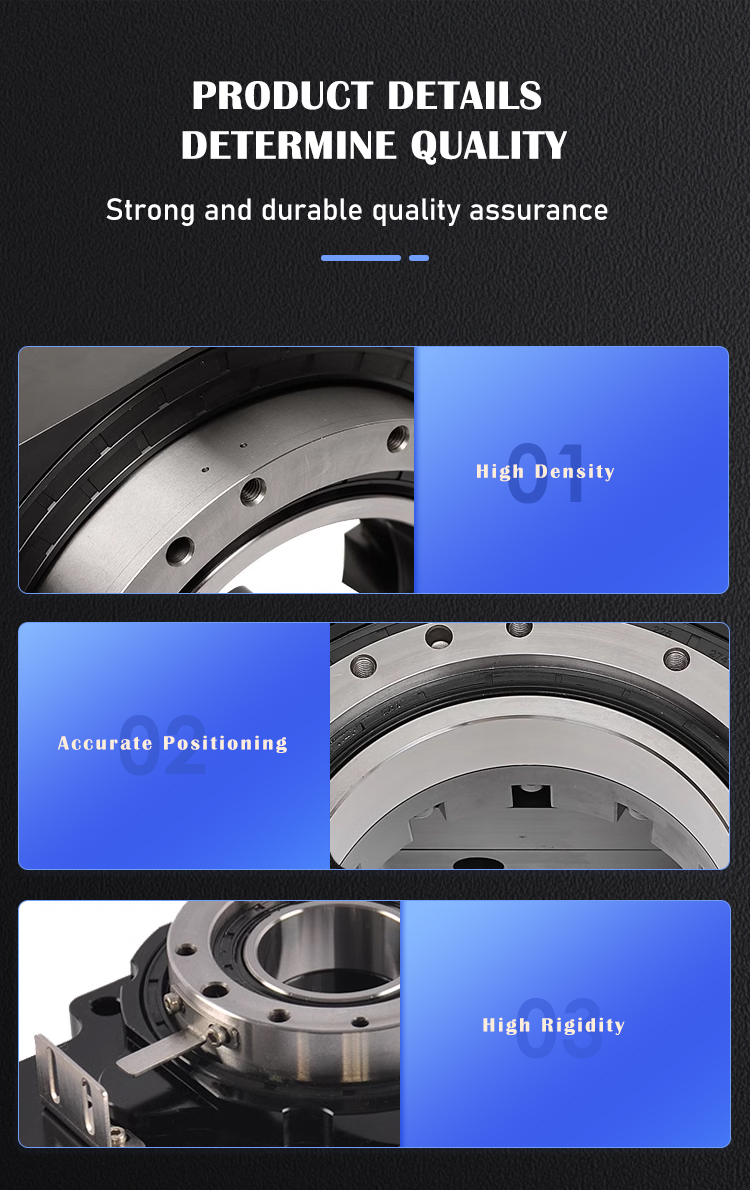 Rotary platform gearbox detail view 6