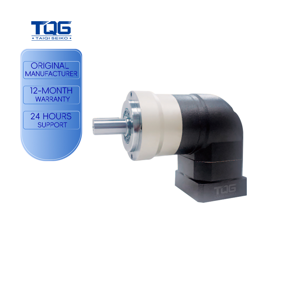 Industrial Planetary Gearbox Servo Motor High Efficiency Stainless Steel CE Certified 20:1 Reduction Ratio Flange Mount CNC TQG