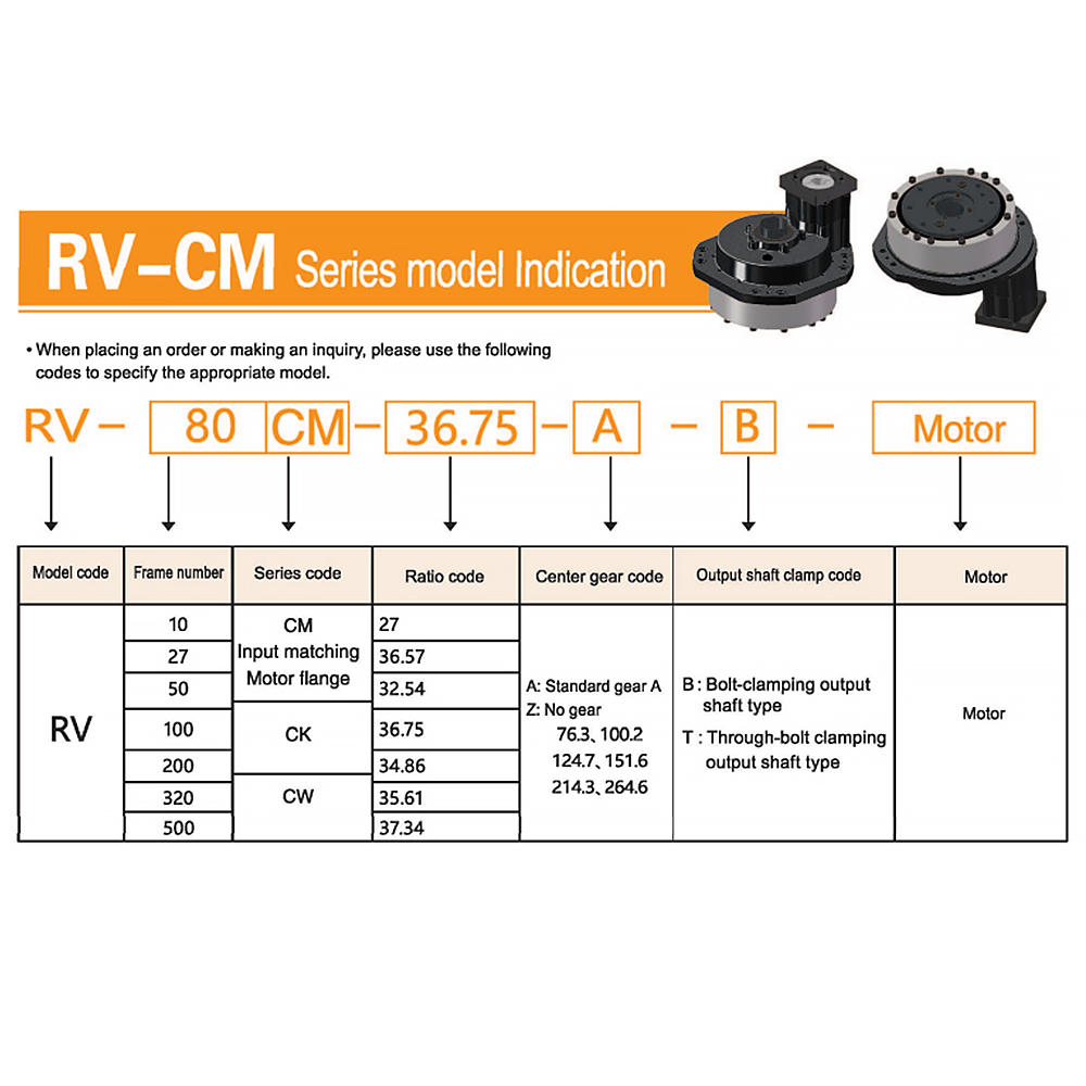 High Precision 50 100 200 320 500 Cycloidal Pin Wheel RV Robot Gearbox Reducer CE Certified Compact Hollow Shaft 1 HP TQG