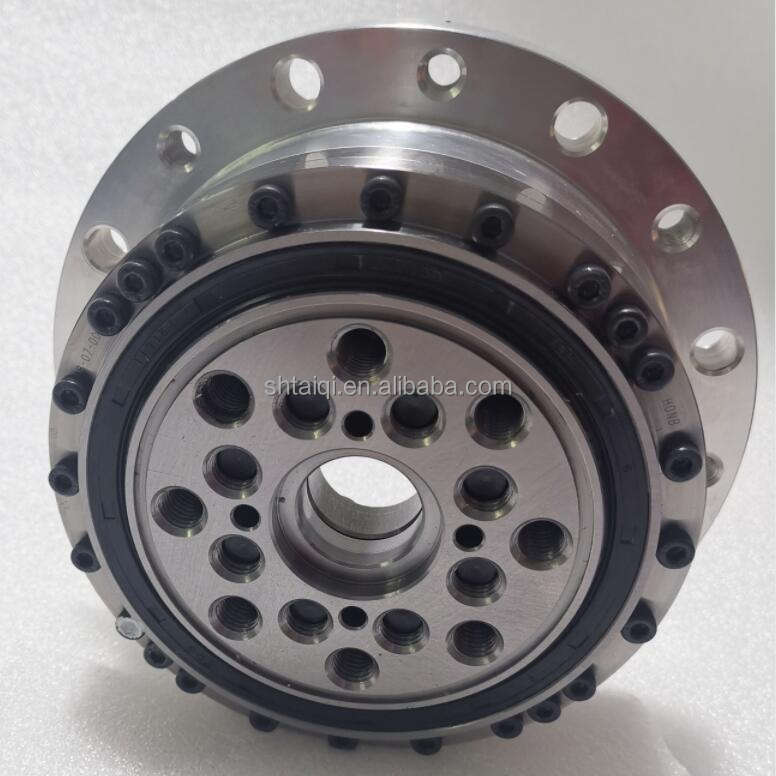 TQG Industrial Robot Arm High Torque Zero Backlash CSF-17-2A CSF Series Silver Mini Harmonic Gear Speed Reducer