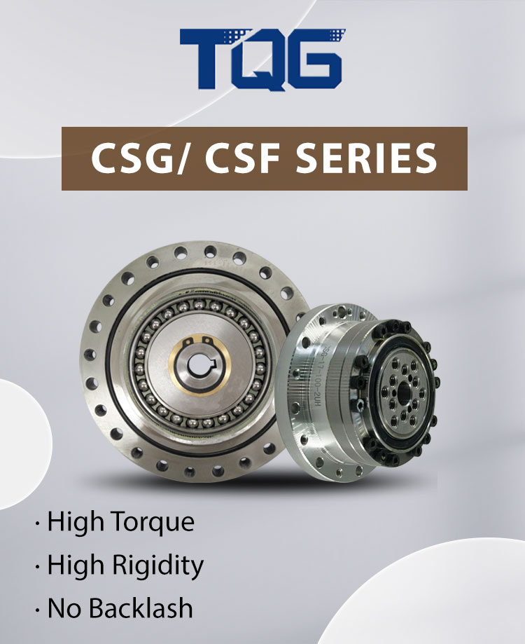Industrial Robot Harmonic Drive Gearbox CSF Zero Backlash with Reduced Harmonics for Industrial Applications
