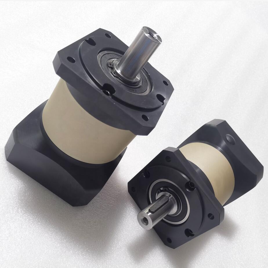 PLF160 40mm Shaft Output 20:1 Ratio Planetary Gearbox Stepping Motor Servo Motor Big Torque Spur Reducer Stainless Steel
