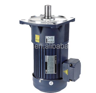 2.2KW Three-Phase Straight Gear Reducer Motor IE4 Efficiency Vertical Installation