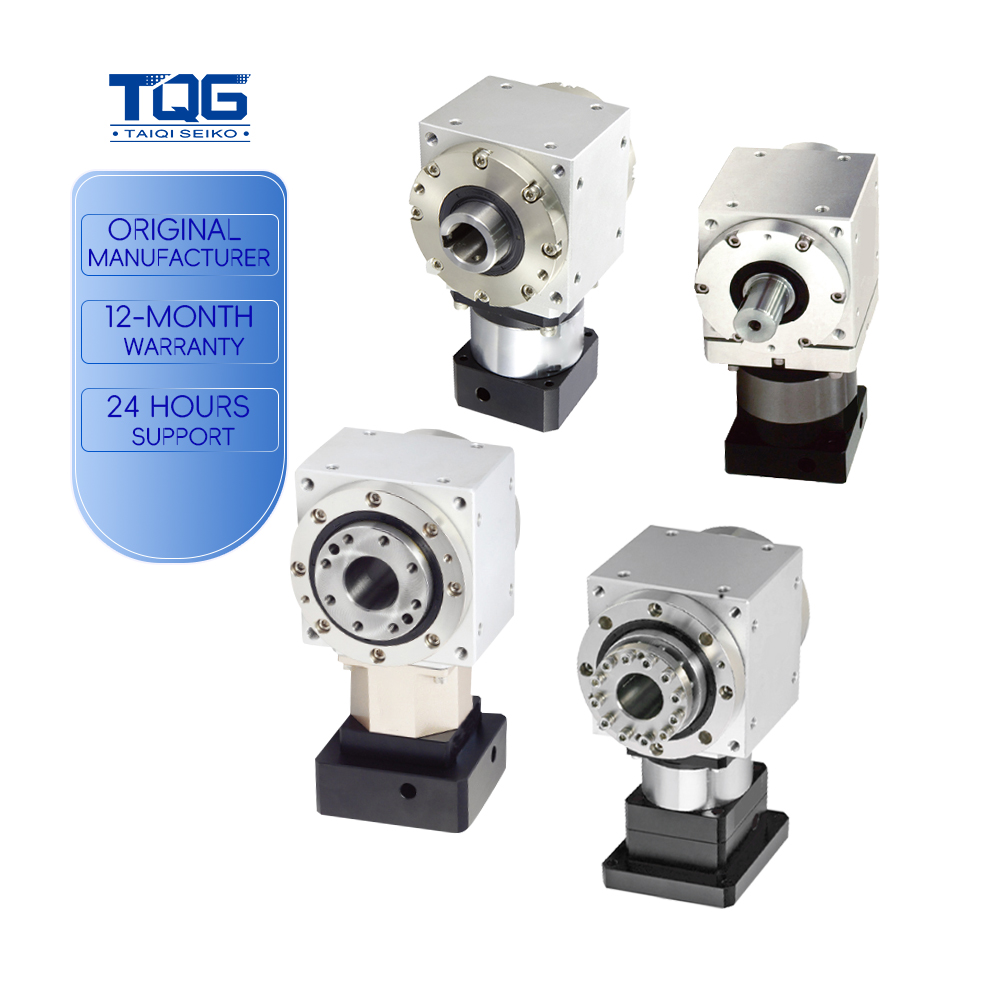 Planetary Gearing Arrangement Bevel Gearbox 90 Degree Right Angle TQG Brand Stainless Steel High Precision AAW-AS Series Factory