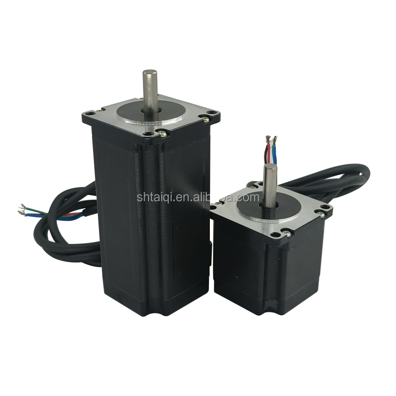 2024 High Quality TQG Hybrid 57mm Nema 23 Open Loop Stepper Motor DM542 Driver CE CCC ISO Certified 12-Month Warranty for CNC