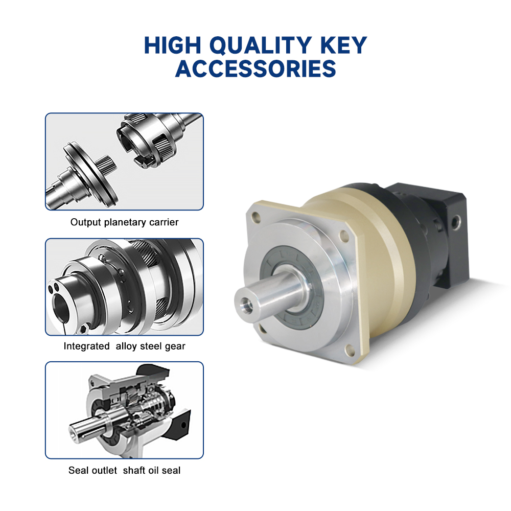Precision Planetary Gearbox NEMA Brushless DC Motor Planetary Gear Reducer Industry Equipment VRB Series
