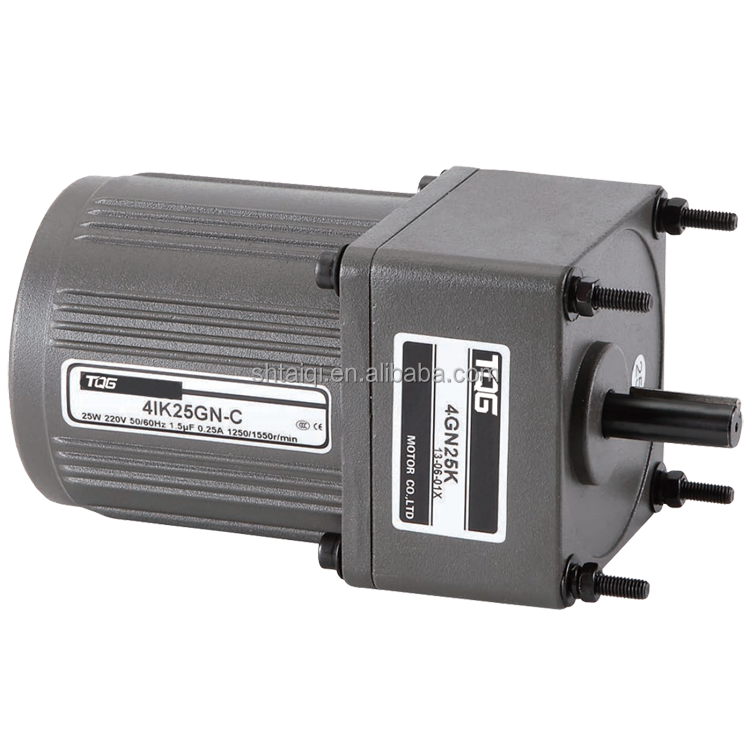 TQG Single-Phase Waterproof AC Motor Low Speed RPM 10 kW CNC Machine Dedicated Motor CE Certification