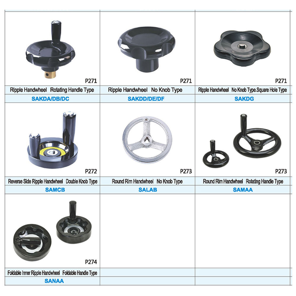 Factory Direct High Quality Plastic Hand Wheel with Gear Core Component
