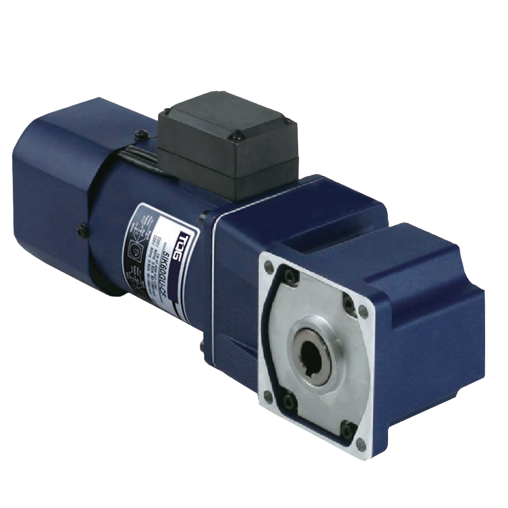 220V Single Phase Spiral Bevel Right Angle AC Gear Motor with Reducer 6-250W 5-250 Ratio 50/60Hz 3-Year Warranty