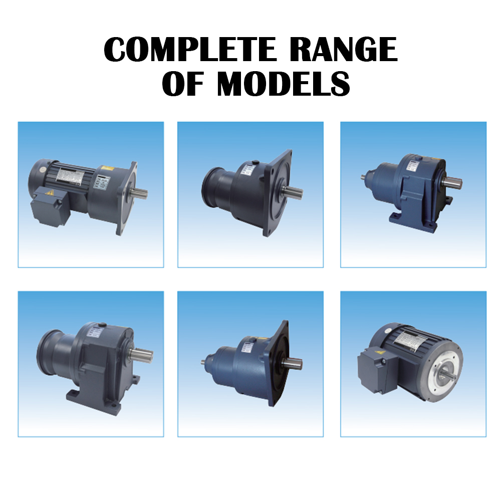 CE and ISO Certified Three-Phase AC Small Gear Reducer Motors IE4 Efficiency Long Service Life Factory Direct Sales