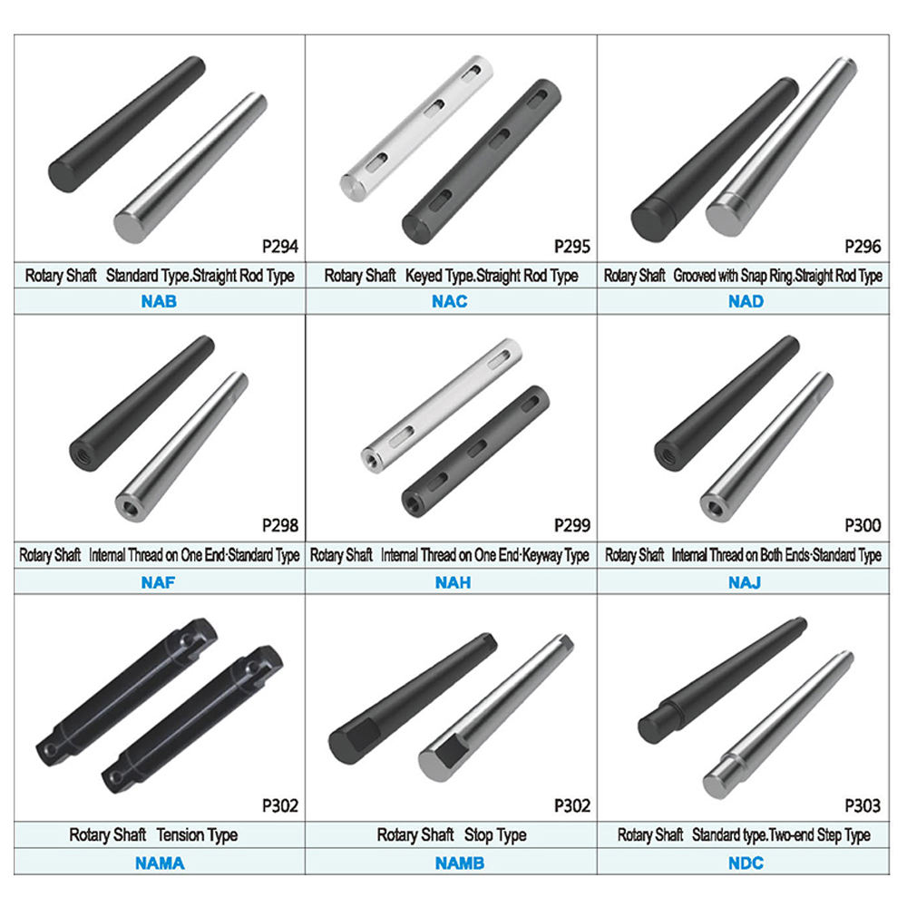 Precision Ground Straight Rotating Hardened Chrome Plated Shaft Core Component High Quality Bearing