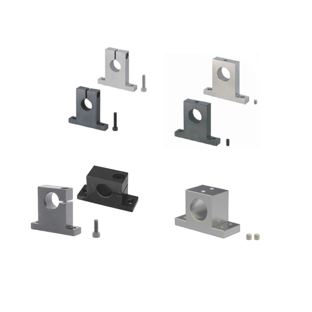 Stainless Steel Black Oxidized Guide Shaft Support New Condition