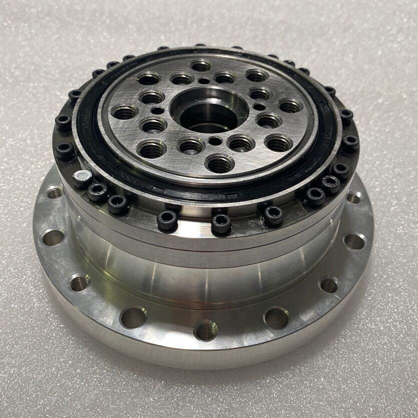 TQG High Quality Silver Stainless Steel Zero Backlash Harmonic Gearbox Reducer 20:1 Ratio T Slot Speed Helical Bevel Mini 1 Year