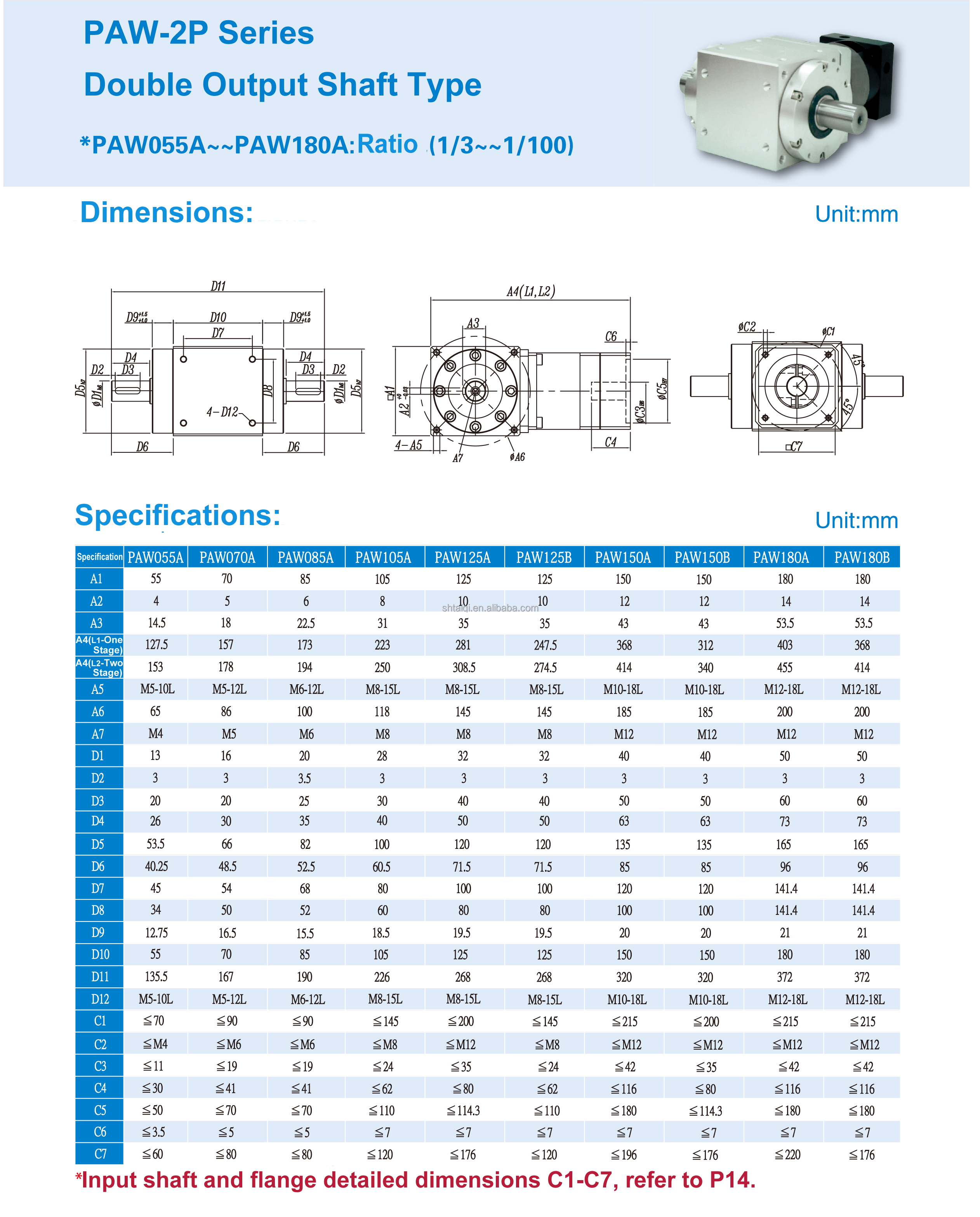 Dimensions Diagram