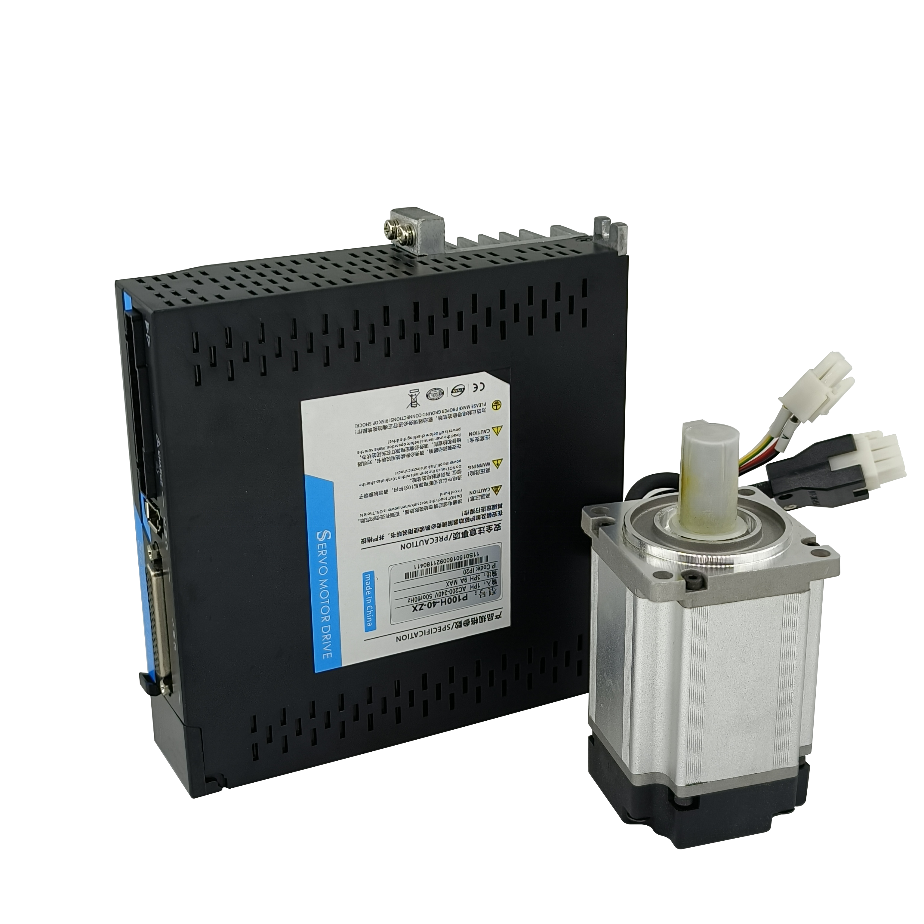 Upgrade 2.9kW 4.4kW 7.5kW Single-Phase Servo Motor Framesize 130mm 1500rpm 380V Good Stability for Machine Tools Laser Cutting