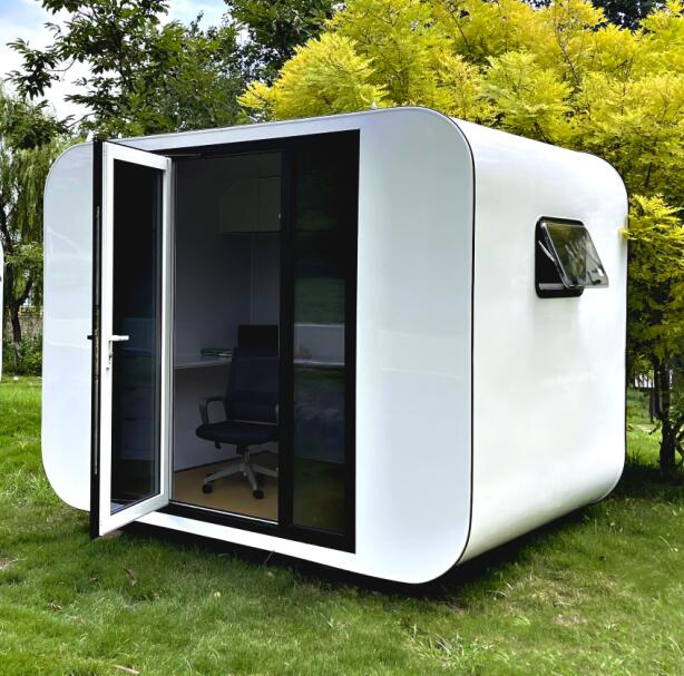 Casa Modular Prefabricada Inteligente de Lujo Suihe 3m Casa de Cápsula Espacial