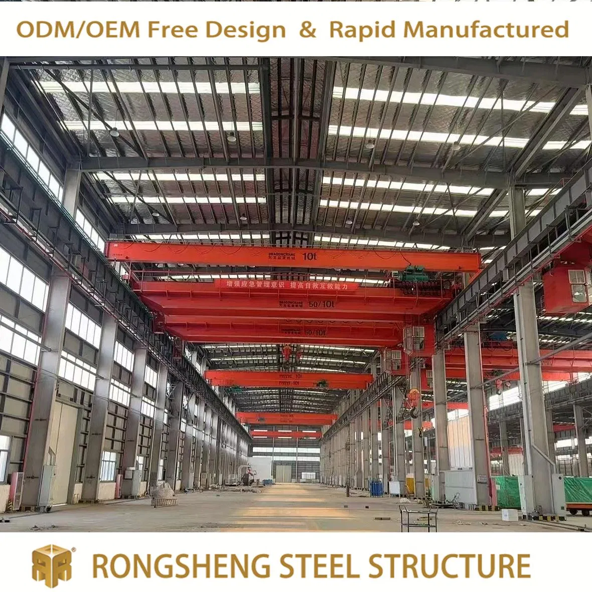 High Performance Customized Easy to Install Metal Prefabricated Hangar Steel Structure Building