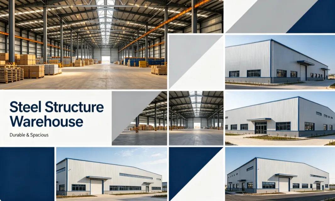 Modular Expandable Steel Structure Warehouse Building for Future Business Growth Need