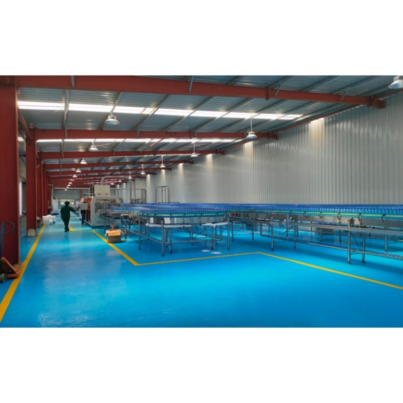 Últimas noticias del fabricante: Edificio modular de acero resistente a terremotos para el procesamiento de agua mineral