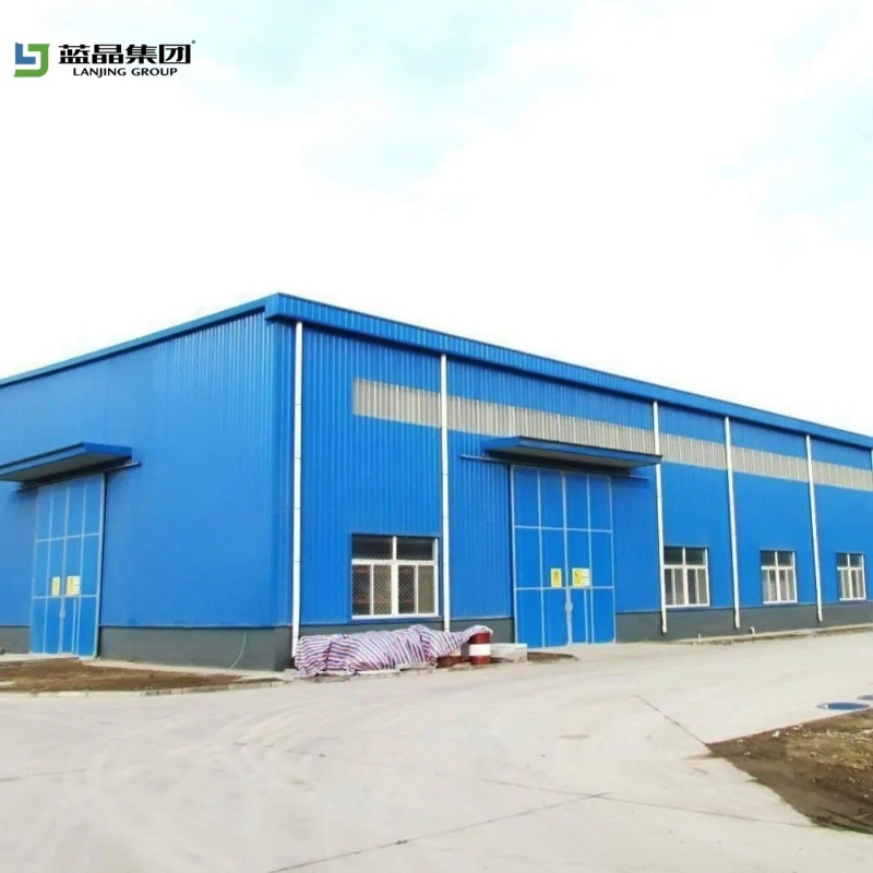 Gran Estructura Metálica Modular Prefabricada de Acero para Construcción de Edificios de Múltiples Pisos, Fábricas, Talleres y Almacenes