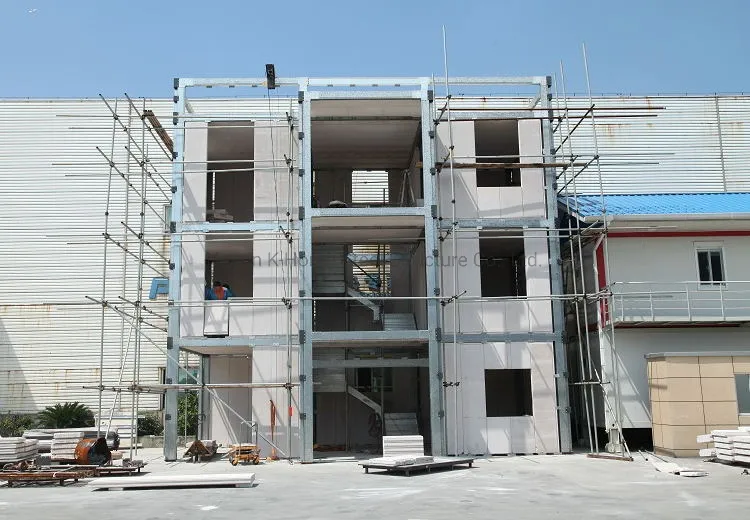 Paneles de Alc prefabricados para edificios modulares residenciales de estructura de acero permanente