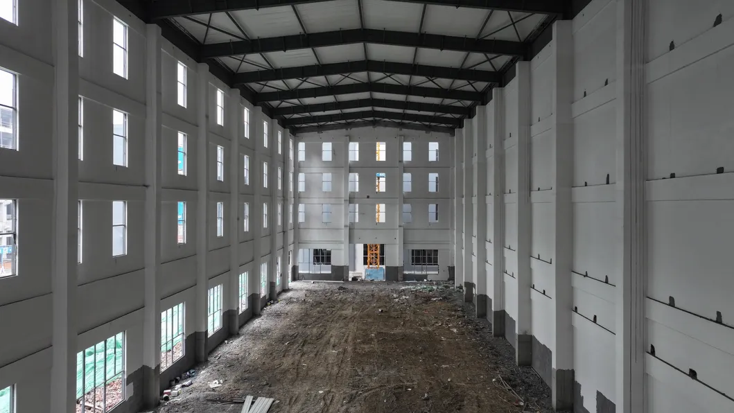 Estructura modular y prefabricada de acero para edificio de almacén industrial