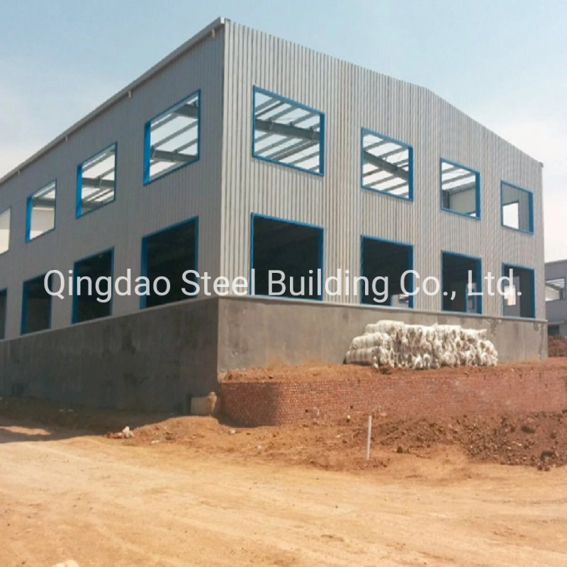 Edificio modular prefabricado para taller de estructura de acero, planta de acero, hangar, cobertizo agrícola, almacén de acero