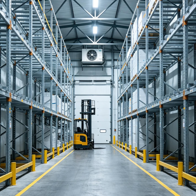 Modular Expandable Steel Structure Warehouse Building for Future Business Growth Need