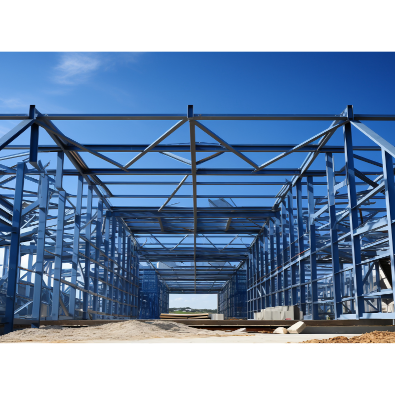 Estructura de acero prefabricada ligera para oficina y hotel, edificio de acero estructural preingeniería