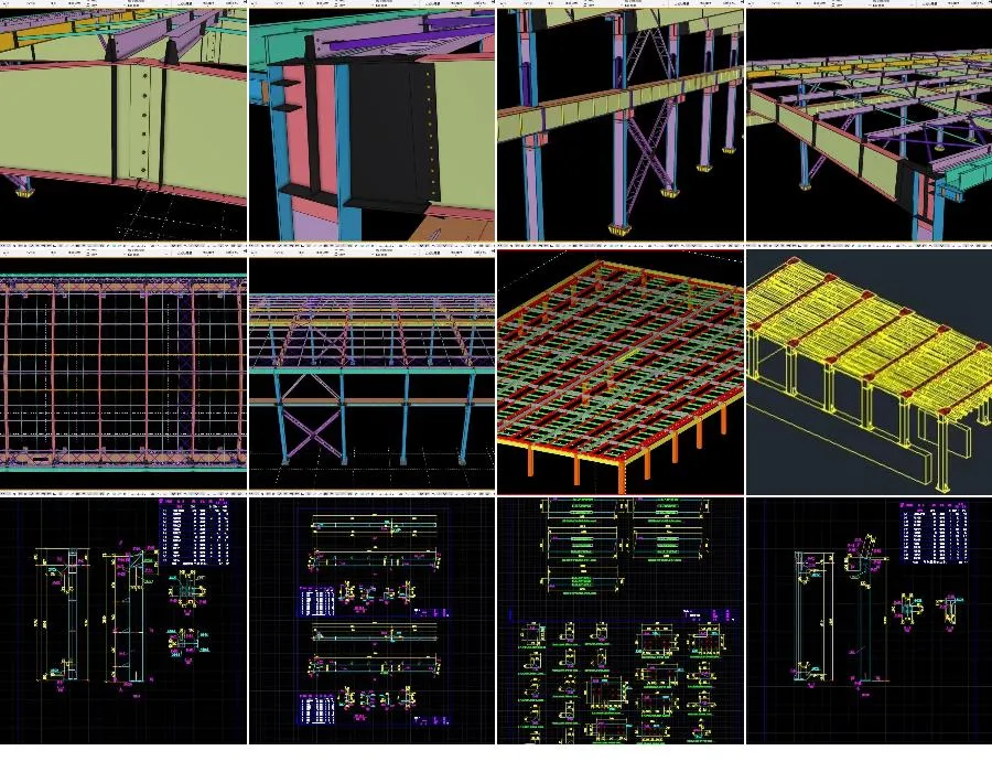 Diseño profesional y soporte técnico en 3D de estructuras de acero