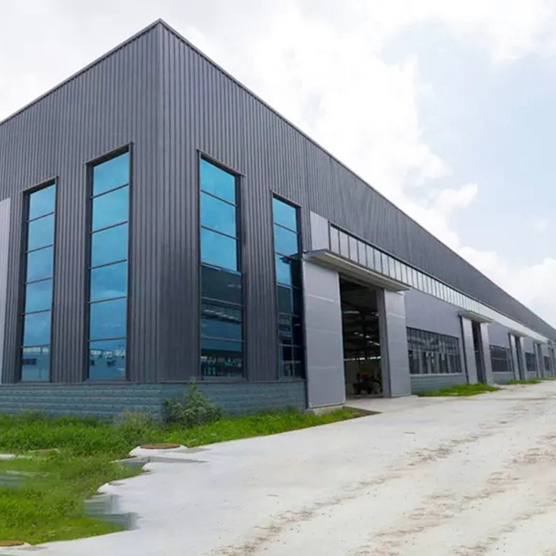 Estructura modular prefabricada de acero ligero