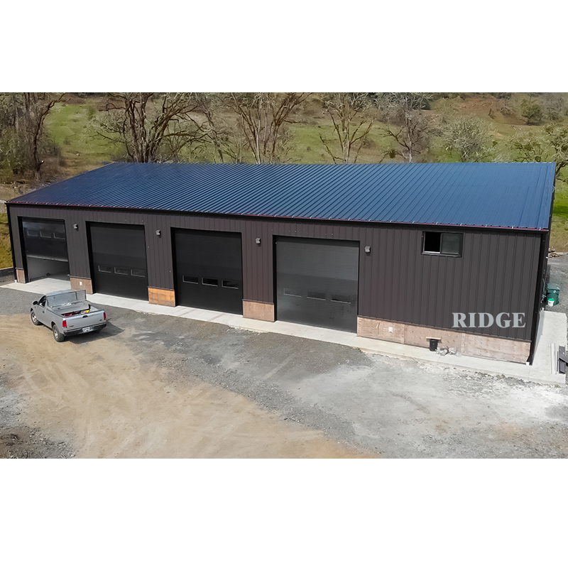 Industria modular prefabricada comercial de estructura de metal y acero para la construcción de talleres
