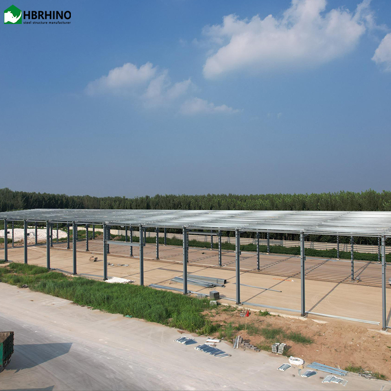 Talleres, fábricas, almacenes, edificios modulares de acero prefabricado de varios pisos