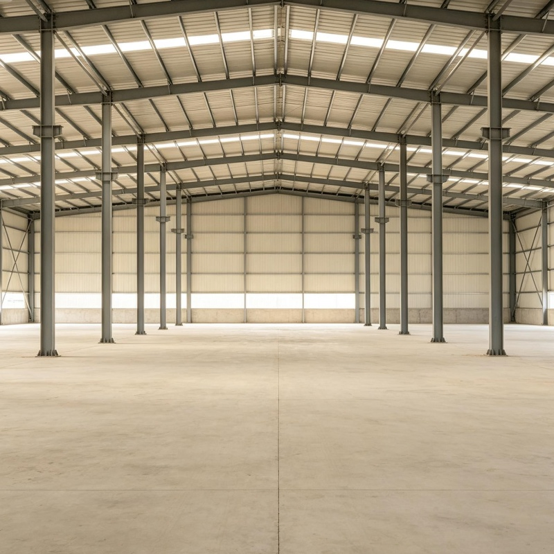 Modular Expandable Steel Structure Warehouse Building for Future Business Growth Need