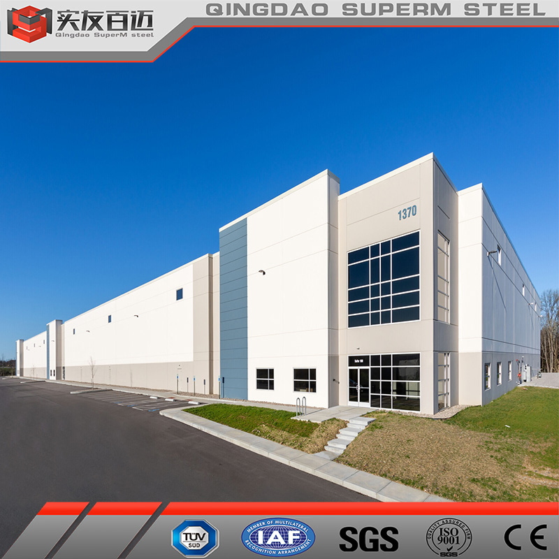 Estructuras de oficinas modulares prefabricadas de acero, construcción rápida y flexible