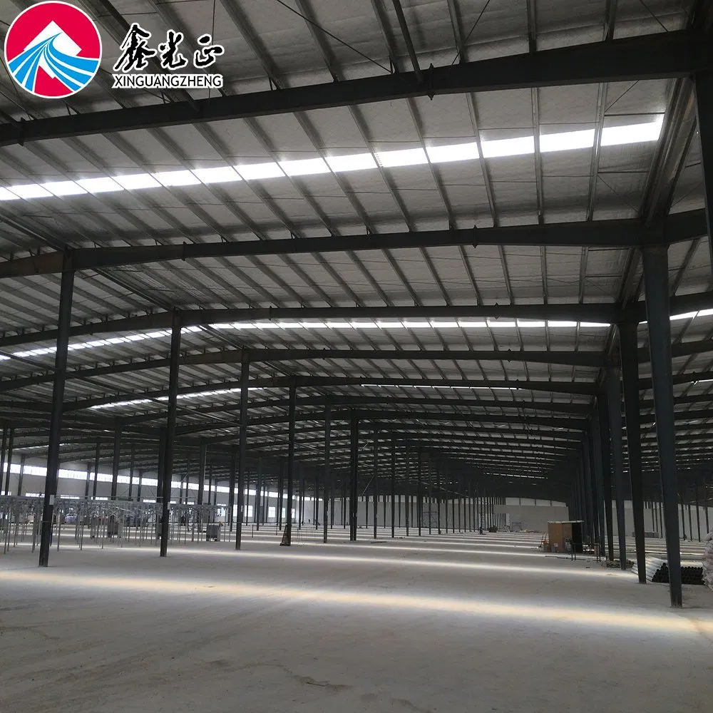Estructura modular de acero portátil prefabricada con revestimiento galvanizado