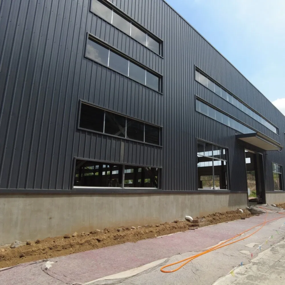 Diseño modular profesional, instalación rápida, resistencia sísmica, edificio de taller o almacén de estructura de acero prefabricada