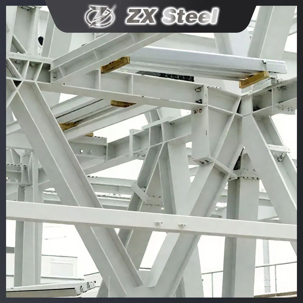 Estructura de Acero para Almacén: Edificio Industrial Prefabricado Modular de Almacenamiento de Alta Carga