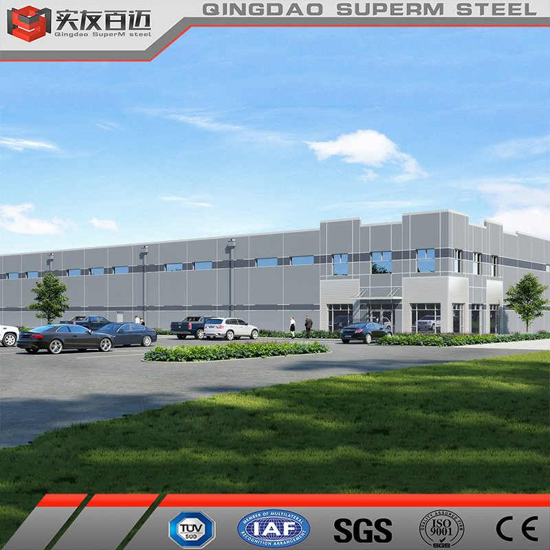 Estructuras de oficinas modulares prefabricadas de acero, construcción rápida y flexible