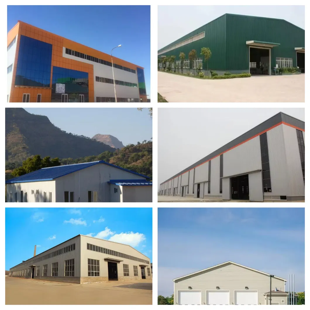 Estructura de acero construcción metálica edificio modular prefabricado para casa modular edificio de almacén