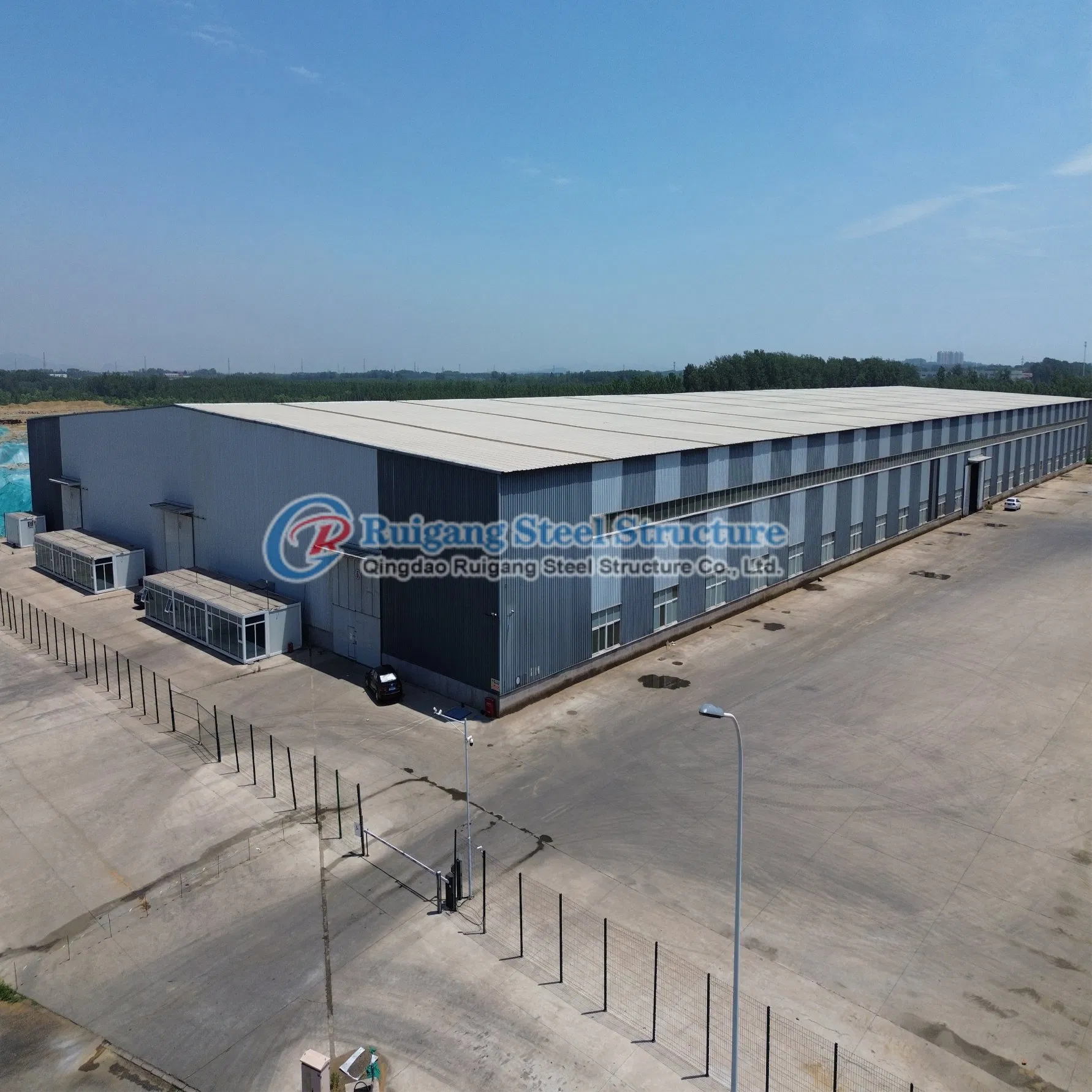 Edificios Modulares Prefabricados Terminal de Aeropuerto Hangar Estructura de Acero Taller Almacén Cobertizo de Almacenamiento 2000sqm
