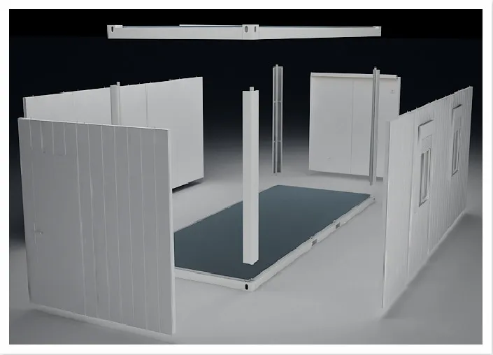 Alojamiento de Campamento de Trabajo Prefabricado Casas Modulares