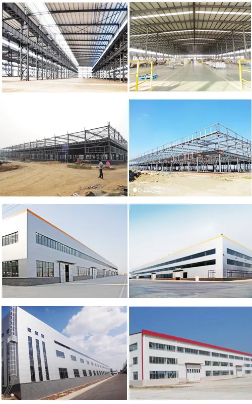 La estructura de bastidor de acero Modular Industrial depósitos prefabricados para la construcción de la construcción