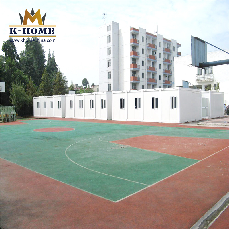 Edificios de aulas temporales modulares prefabricados portátiles y económicos para escuelas