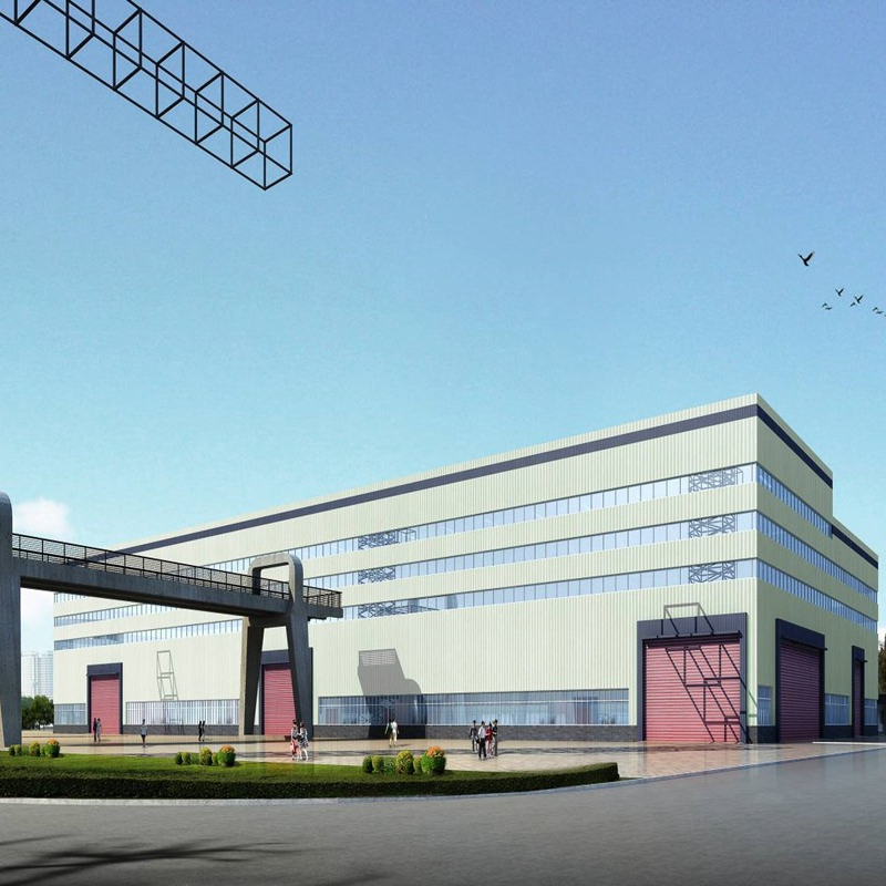 Estructura modular prefabricada de acero ligero