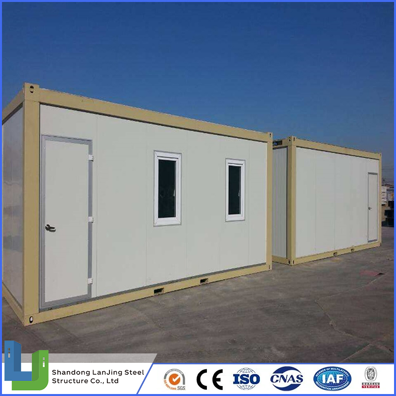 Precio de fábrica oficinas temporales modulares de construcción rápida edificio de oficina portátil en contenedor con ISO